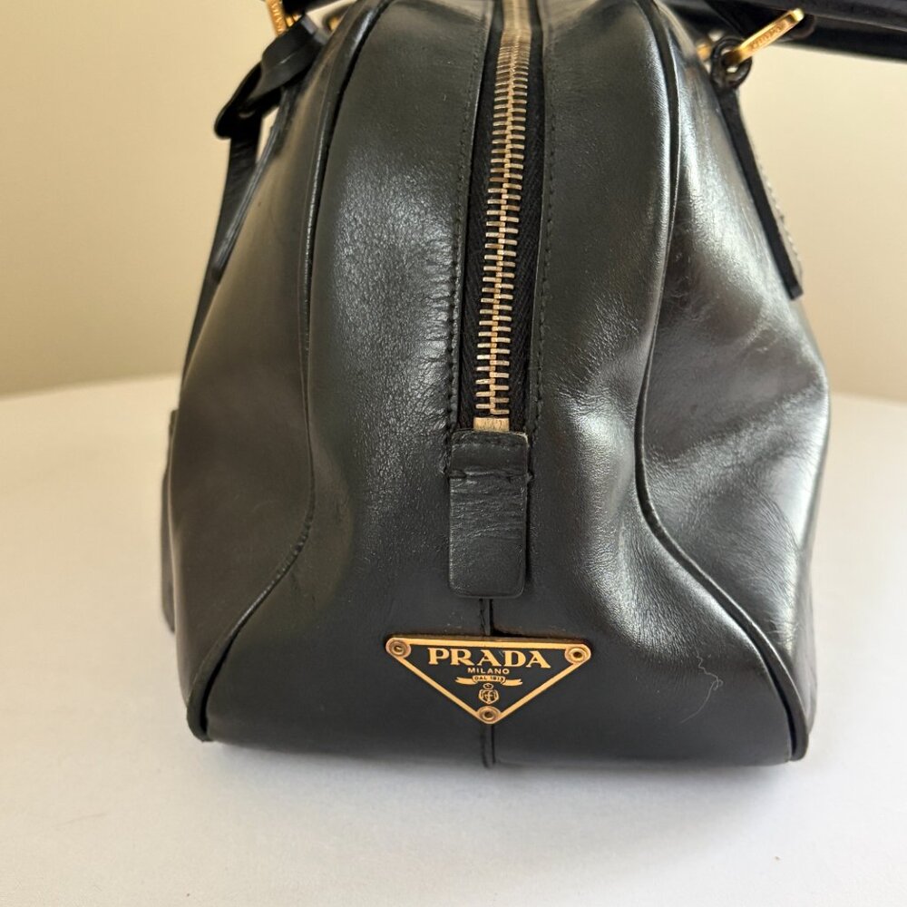 Vintage Prada Vitello Box Bauletto Bag - Picture 10 of 13